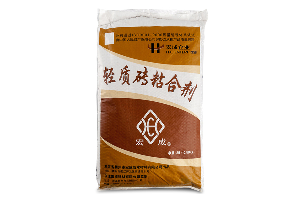 HCJ-輕質磚粘合劑